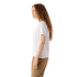 Koszulka z krótkim rękawem Arcteryx Kragg SL Cotton Emblem Crew SS Women Mallow