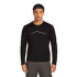 Koszulka z długim rękawem Icebreaker Merino 150 Tech Lite LS Tee Rainer Ridge Men BLACK