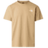 North Faces Regular Short Sleeve Tee - Graphic Men Khaki Stone