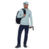 Koszulka z długim rękawem Mammut SELUN FL SUN HOODY MEN nebla