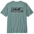 Koszulka z krótkim rękawem Patagonia Boardshort Logo Pocket Responsibili Tee Men Blue Sage