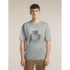 Koszulka z krótkim rękawem Icebreaker Merino 150 Tech Lite SS Relaxed Tee Mountain Shift Men Midnight Navy