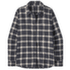 LIGHTWEIGHT FJORD FLANNEL SHIRT Women Evergreen Fjord: Smolder Blue