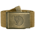 Canvas Brass Belt Buckwheat Brown