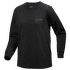 Koszulka z długim rękawem Arcteryx Kragg Cotton Bird Crew LS Women Black/Black