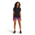 Koszulka z krótkim rękawem Icebreaker Merino 150 Tech Lite SS Tee Sparkling Stars Women OBSIDIAN