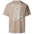 Koszulka z krótkim rękawem The North Face CONNECT RELAXED SS TEE-GRAPHIC Men BOX MUSHROOM GREY