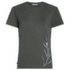 Merino Blend Core SS Tee Panax Women OBSIDIAN