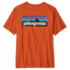 P-6 Logo T-Shirt Men Coal Orange