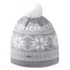 Czapki Kama Knitted Merino beanie A151 109 grey