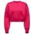HERITAGE LOGO CROP SWEATER Women Azalea/Redwood