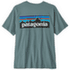 Koszulka z krótkim rękawem Patagonia P-6 Logo T-Shirt Men Blue Sage