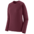 Koszulka z długim rękawem Patagonia CAP THERMAL WEIGHT CREW Women Berry Fig