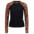 Bella Merino Long Sleeve Women Ditzy Camo / Black