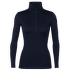 Koszulka z długim rękawem Icebreaker Tech LS Half Zip Women (104390) Midnight Navy