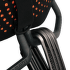 Siodło Mammut Comfort Fast Adjust Harness Men black-safety orange 00430