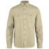 Övik Travel Shirt LS Men Sand Stone