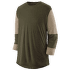 Koszulka z krótkim rękawem Patagonia Merino 3/4 Sleeve Bike Jersey Men Pine Needle Green