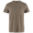 Hemp Blend T-shirt Men Suede Brown