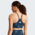 Biustonosz The North Face Flex Bra Print Women JZ9 SUMMIT NAVY DIFFUSED NATURE PRINT