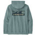 Bluza Patagonia Boardshort Logo Uprisal Hoody Men Blue Sage
