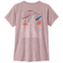 Koszulka z krótkim rękawem Patagonia Cap Cool Daily Shirt - Cloud Crag Women Quiet Violet