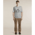 Koszulka z krótkim rękawem Icebreaker Merino 150 Tech Lite SS Relaxed Tee Mountain Shift Men Midnight Navy