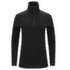 FleeceWool V2 Polo zip Women Jet Black