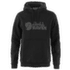 Fjällräven Logo Hoodie Men Black