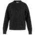 Sweter Fjällräven Övik Cable Knit Women Black