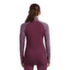 Koszulka z długim rękawem Icebreaker Merino 200 ZoneKnit™ LS Half Zip Women DK BERRY/GREY PLUM/CB